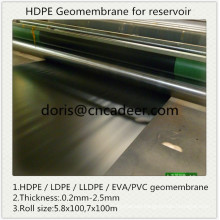 HDPE Smooth Geomembranes Made From Vigin Material